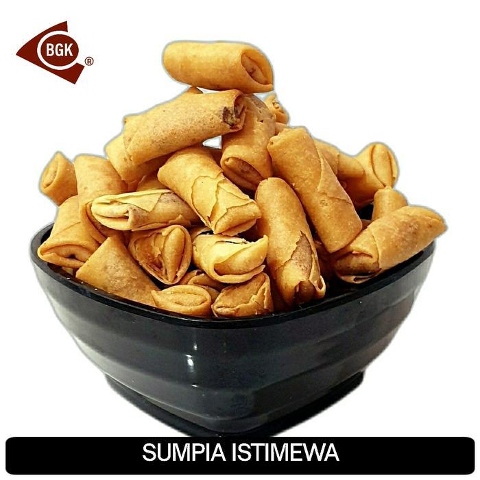 "New" Sumpia/Lumpia/Spring Roll isi Abon Ebi/Udang Kering 1/4Kg 250Gram