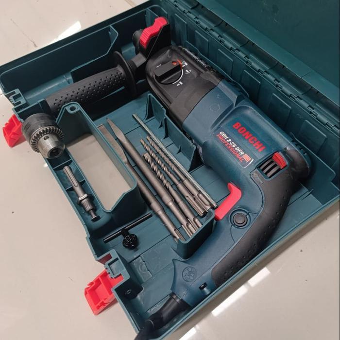 MESIN BOR 3 FUNGSI BOR GBH 26 MESIN BOBOK BETON 3 FUNGSI MESIN BOR HAMMER DRILL ROTARY HAMMER