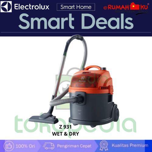 Electrolux Vacuum Cleaner Z931 Wet&Dry Z 931 Kapasitas Drum Besar 1400-1600W Filter Mikro Roda Ergon