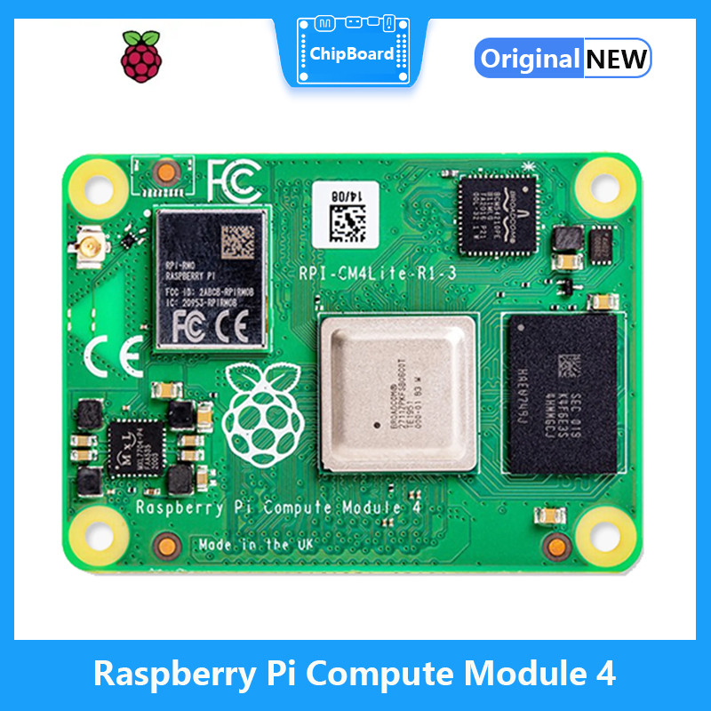 Raspberry Pi CM4 Raspberry Pi Compute Module 4 with 1G/2G/4G/8GB Ram Lite/8G/16G/32G eMMC Flash