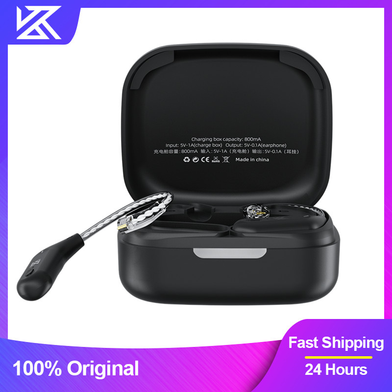 KZ AZ09 Upgrade Wireless Headphones Bluetooth compatible 5.2 Cable Ear Hook B/C PIN Connector With