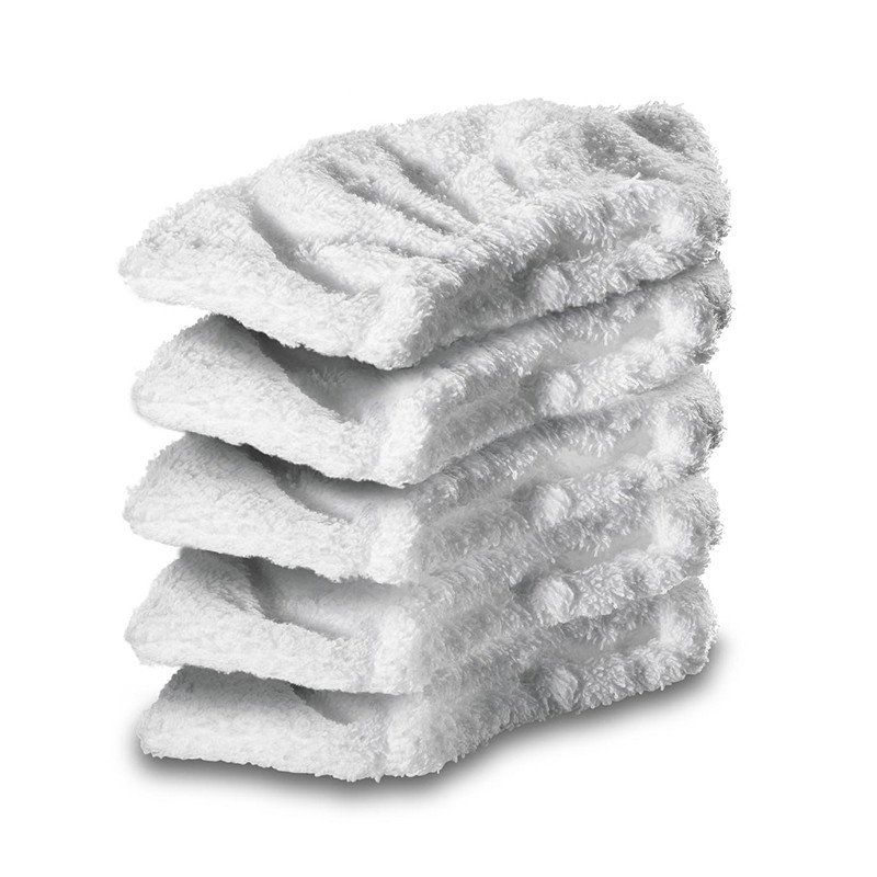 5 pcs KARCHER SC series steam cleaner parts microfiber cloth for KARCHER SC1/SC2/SC3/SC4/SC5 SC1475 