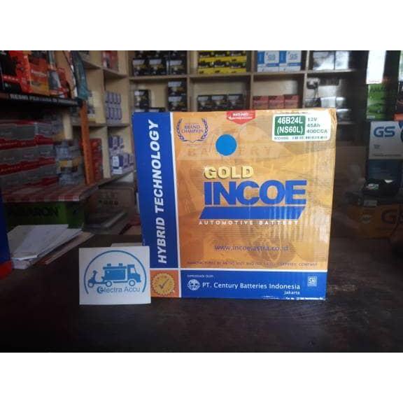 Ready Aki mobil Incoe NS60L (aki basah)