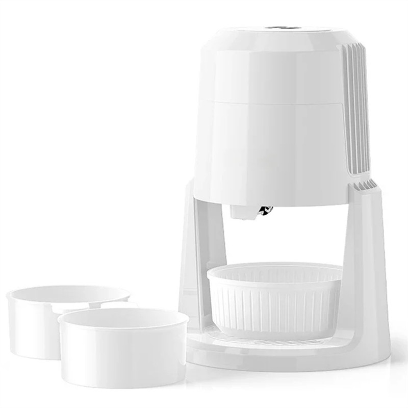 Small Household Electric Ice Shaver Automatic Ice Shaver Two Speed Adjustable Ice Machine Ice