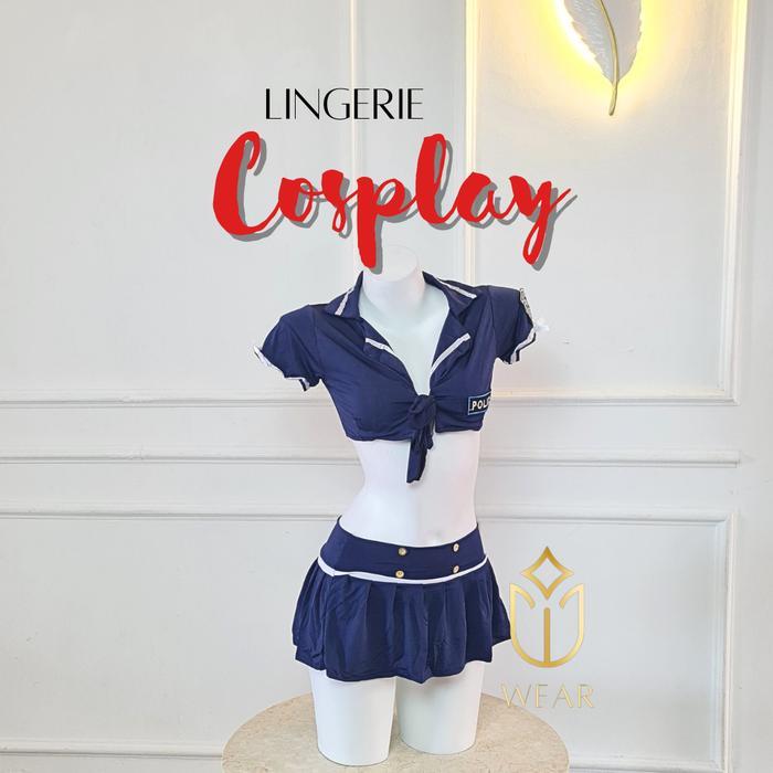 Lingerie Cosplay Police / Cosplay Hot Kostum Seragam
