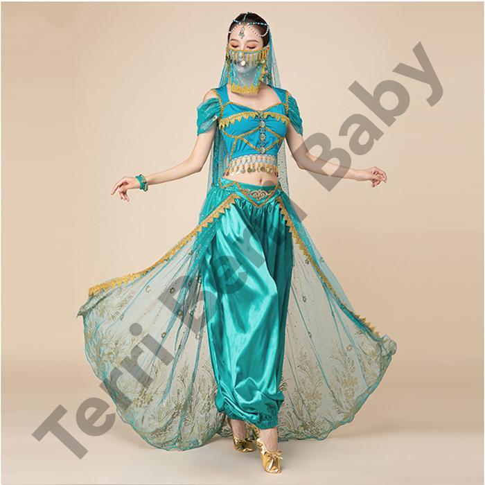 Kostum princess baju jasmine dewasa costume princes prinses jas min costum jasmin custom adat