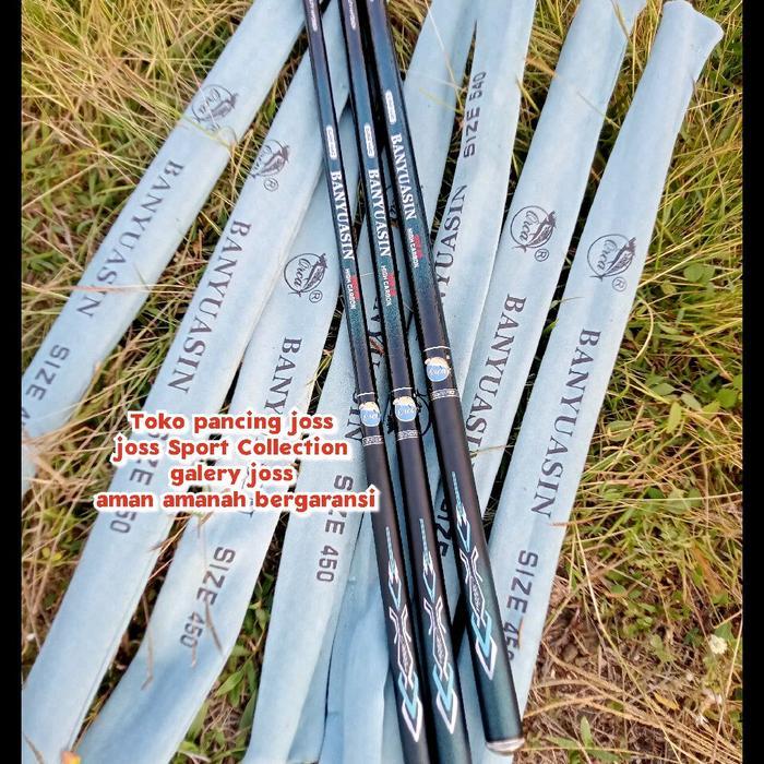 Joran Tegek Orca Banyuasin 360 450 540 Tegek Kaku Ringan Kuat Bahan Carbon Pancing Ikan