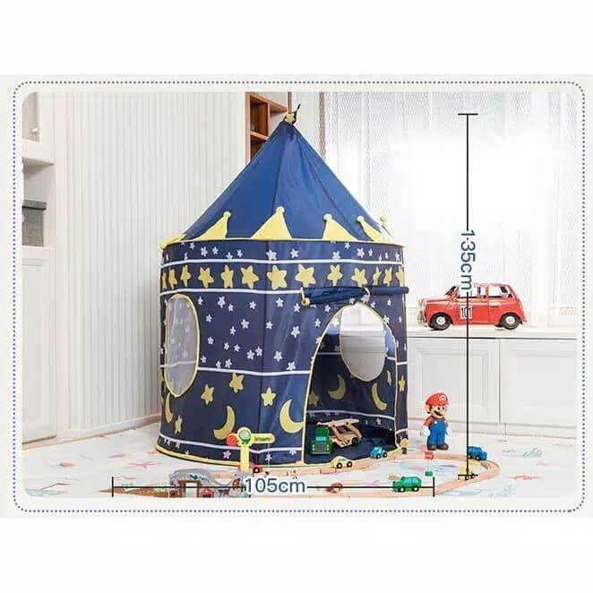 LO MAINAN TENDA ANAK CASTLE JUMBO / TENDA PRINCESS ANAK / TENDA ANAK MODEL RUMAH BISA COD