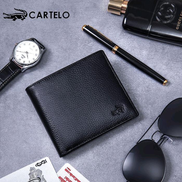 BERMUTU cartelo dompet lipat pria classic biford trendi