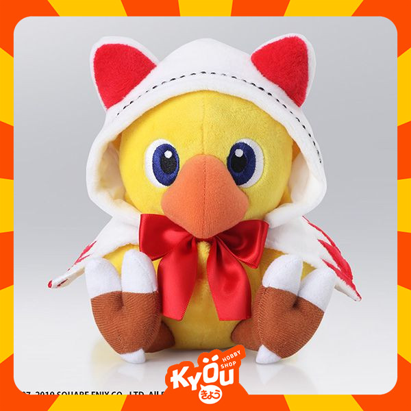 Chocobo's Mystery Dungeon Every Buddy Plush Chocobo White Mage (17cm)