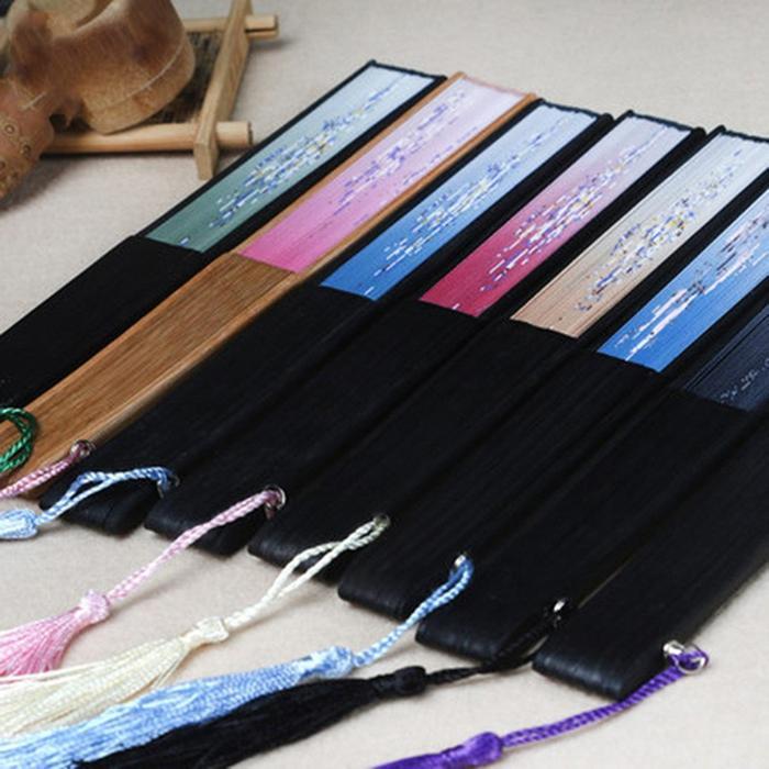 Kipas Tangan Lipat Bambu Kipas Tangan China Kipas Lipat China Kipas Lipat Tangan Populer