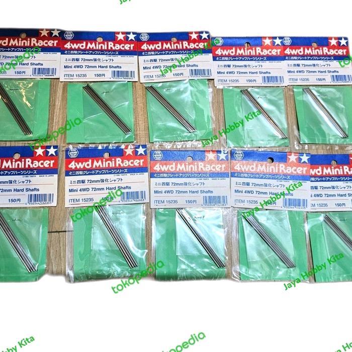 Tamiya Hard Shaft 72mm 15235 72 mm Baru Hardshaft
