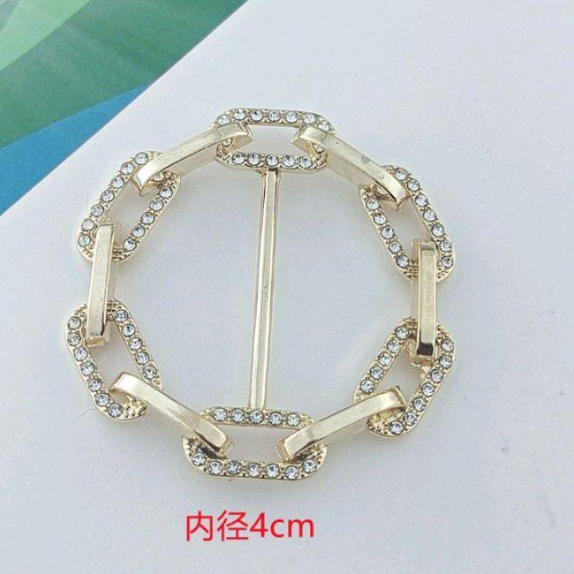 Bros Ring Hijab Cincin Bross Gesper Jilbab Brooch Import Scarf Muslim Redy Stok