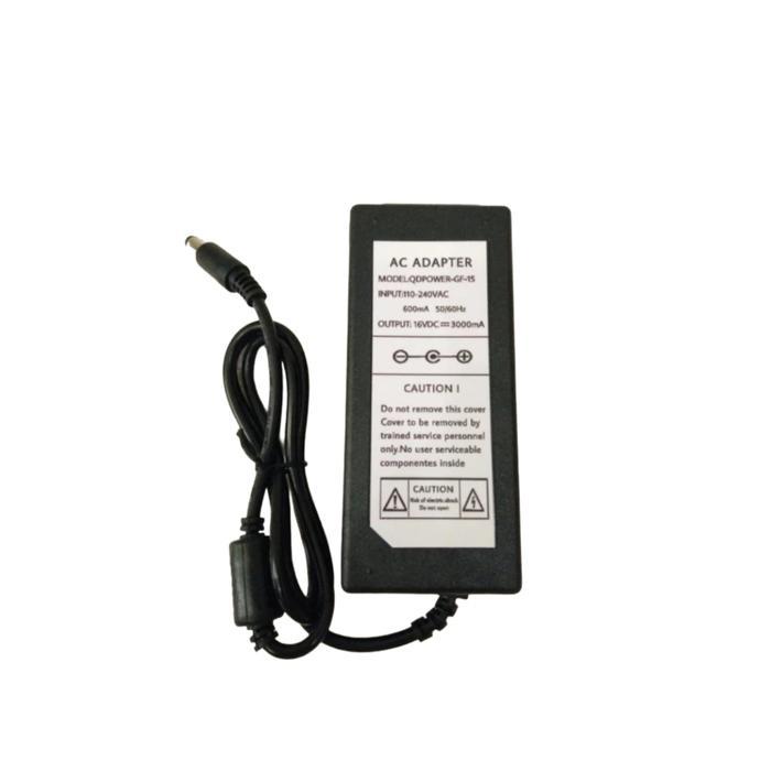ADAPTER 16VDC 3000mA QDPOWER-GF-15 5.5mm X 2.1mm - 2.5mm