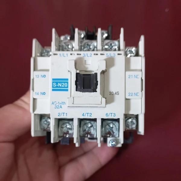 KONTAKTOR MITSUBISHI S-N20 SN20 SN-20 CONTACTOR MITSUBISHI SN 20 MITSUBISI