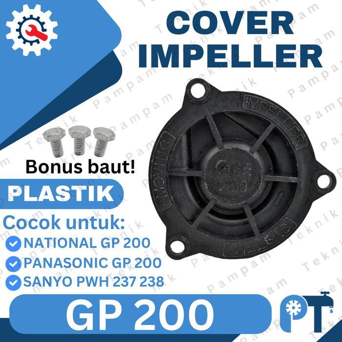 COVER IMPELLER NATIONAL 200 SAN-EI / TUTUP KIPAS IMPELER GP 200 SANYO 236 - SPAREPART POMPA AIR