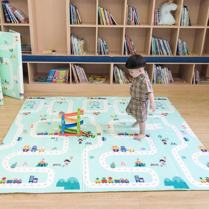 Terlaris Playmat Premium Bahan XPE 150x200cm Tikar Lipat Import XPE
