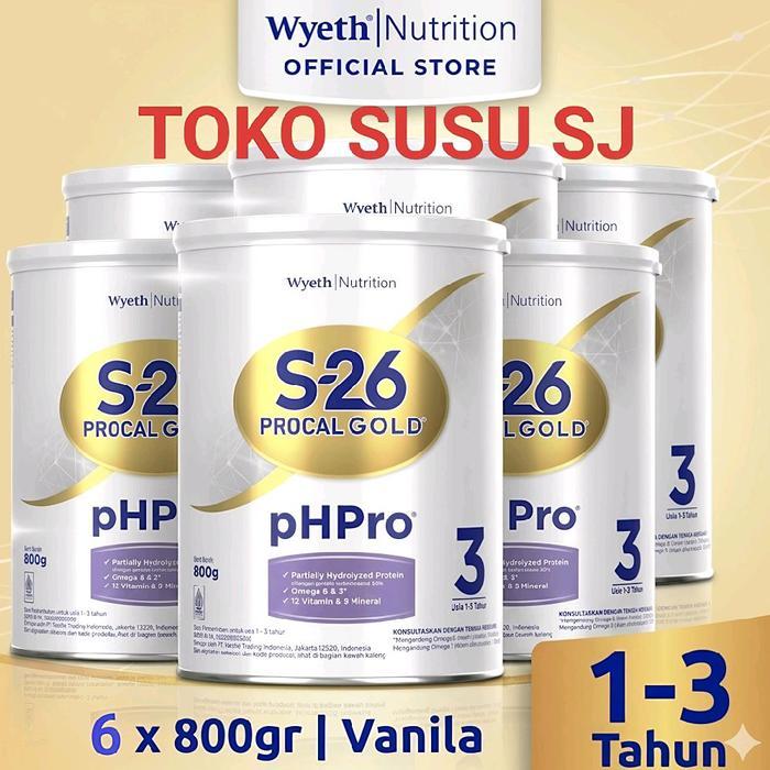 Ready S26 Procal Gold Phpro 3 800 Gram/800Gr/Nan Ph Pro 3 Susu