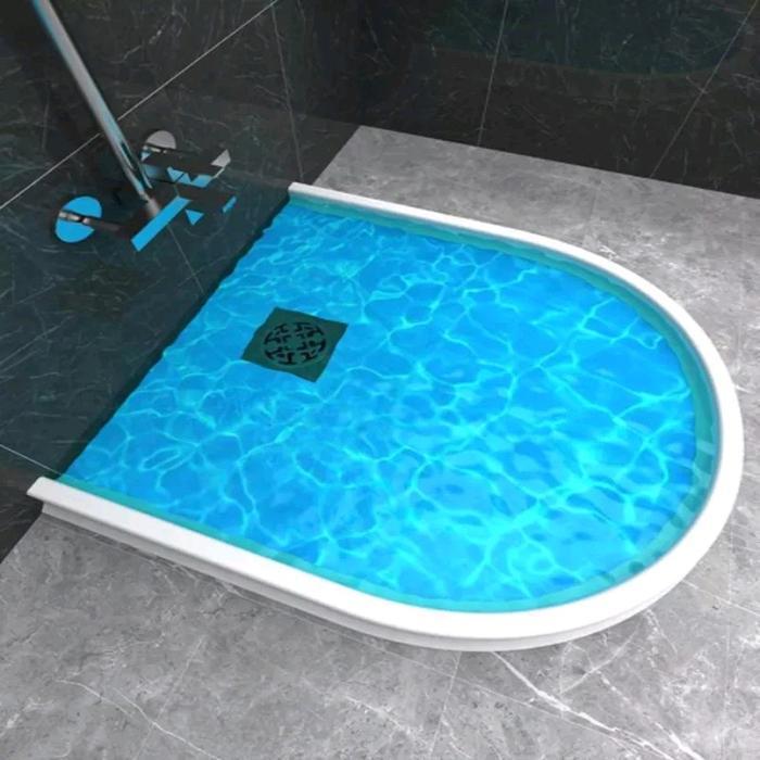 Penyekat Pembatas Air Anti Banjir Silicon Premium Kamar Mandi Wastafel Anti Rembes Elastis Untuk