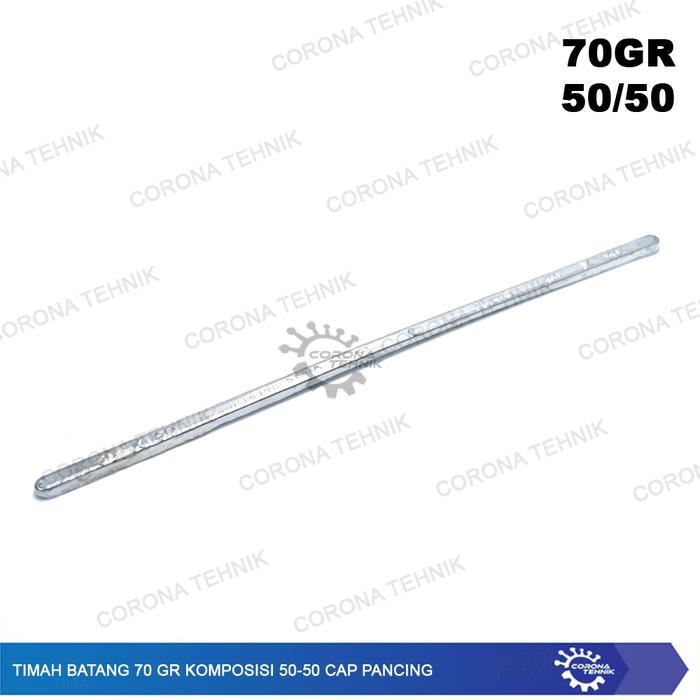 Terlaris Timah Batang 70 Gram Komposisi 50-50 Cap Pancing SALE