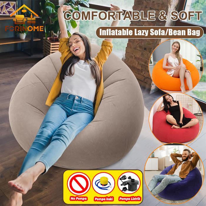 PROMO SOFA SANTAI ANGIN SOFA BEAN BAG INDOOR OUTDOOR SOFA ANGIN BEANBAG INFLATABLE SOFA/LAZY