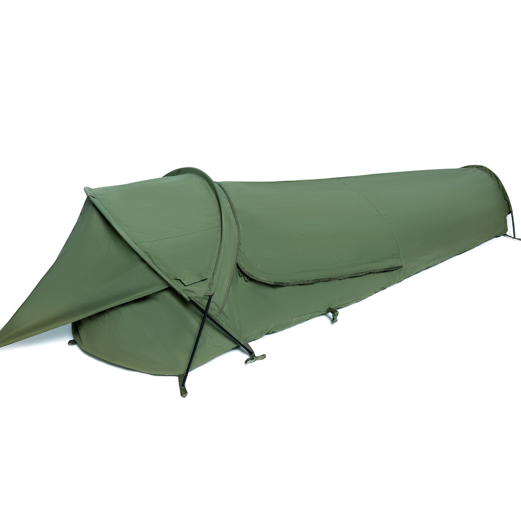 Military Hideaway Bivy Tent Lightweight Waterproof Camping Compact Single-Pole Tent for Backpacking