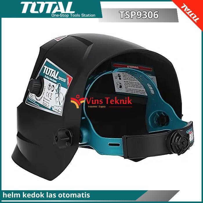 Helm Kedok Las Otomatis Auto Darkening Welding Helmet TOTAL TSP9306