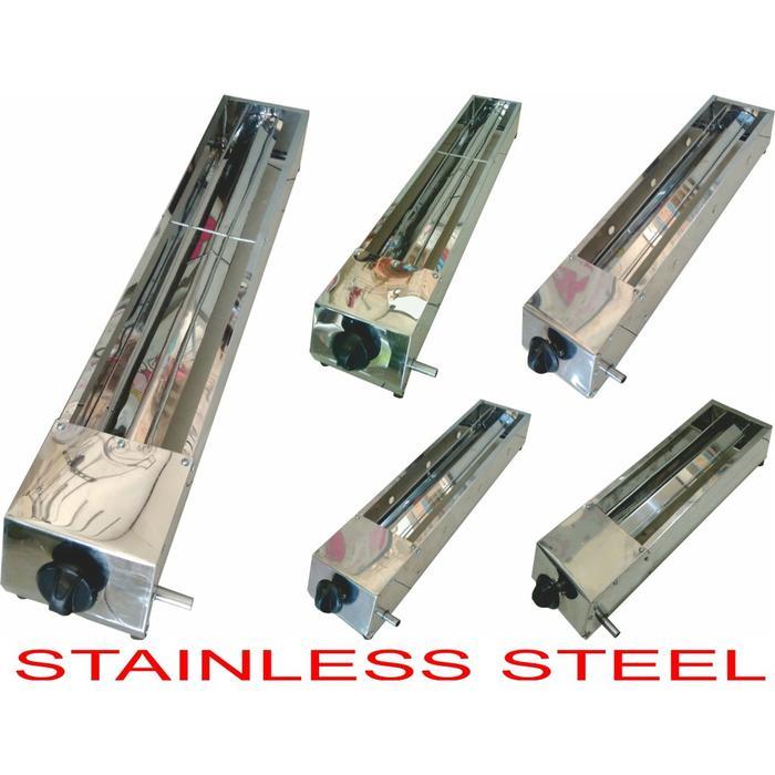 Kompor gas pemanggang bakaran sosis sate ikan ayam 26G Alat Panggangan Stainless