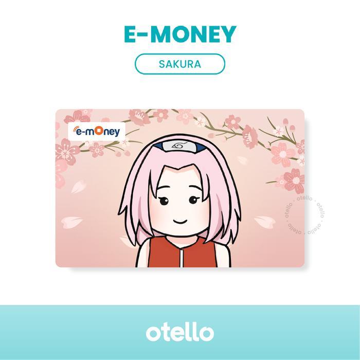 Kartu eMoney Naruto Chibi e-Money Card eToll Mandiri Anime Karakter