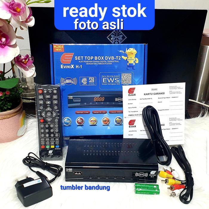 "New" stb tv digital HD receiver antena STB set top box bandung indonesia