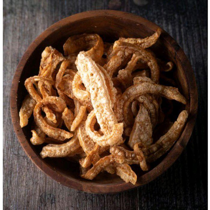 KERIPIK KERUPUK URAT SAPI TULANG LUNAK SAPI TULANG MUDA SAPI 100G oleh oleh bandung