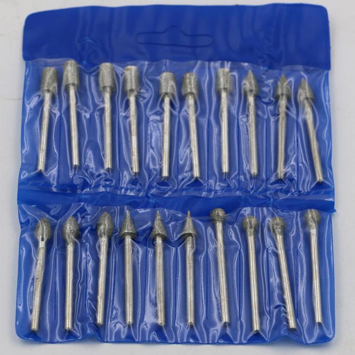 Mata Ukir Grafir Diamond / Mata Ukir Mini Grinder Diamond 6Pcs #Gratisongkir