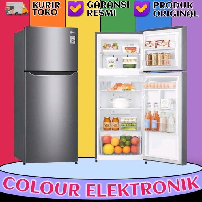 LG GN-B202SQIR KULKAS 2 PINTU 202 Liter | LG GNB202SQIR KULKAS 2 PINTU