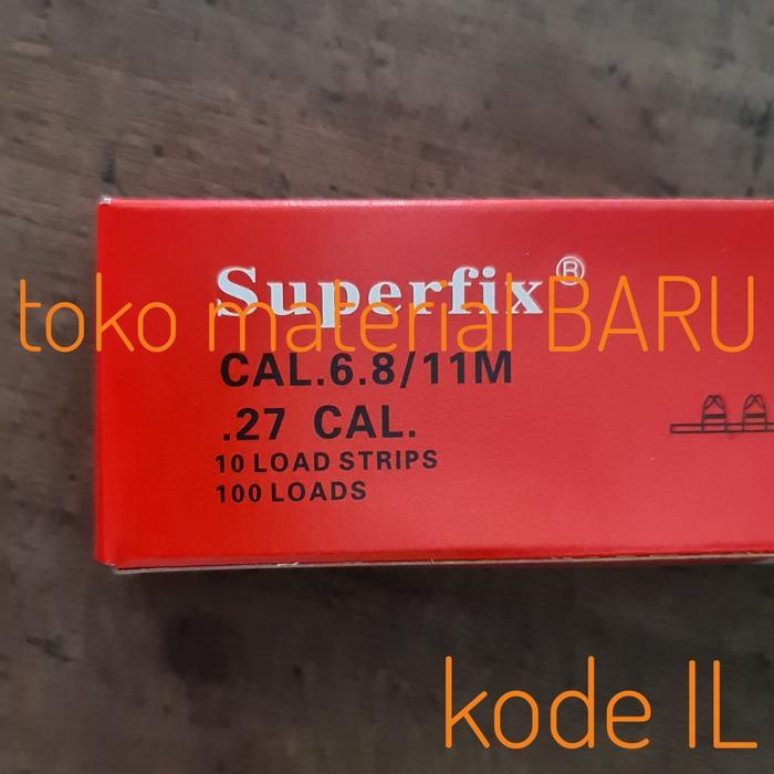 Superfix Red Strip Catridge Ramset Hilti Isi 100 Pcs #Gratisongkir