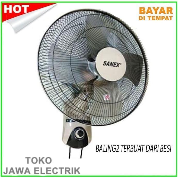 "New" Kipas Angin Dinding / Tornado Besi / Wall Fan Sanex 18 Inch sanex