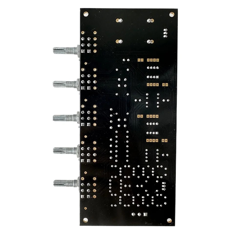 HIFI TBC PREAMP TUNING BOARD OPA2604 OP AMP WITH TREBLE MIDDLE AND LOW VOLUME ADJUSTMENT LEFT AND