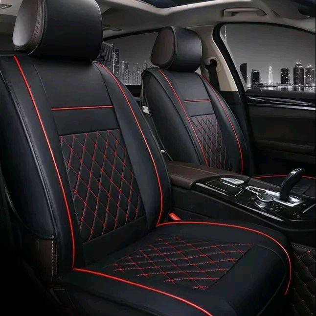 Sarung Jok Cover Mobil Xenia 2004-2025 Full Seat 3 Baris Bahan Semi Kulit Sintetis Lembut Kuat