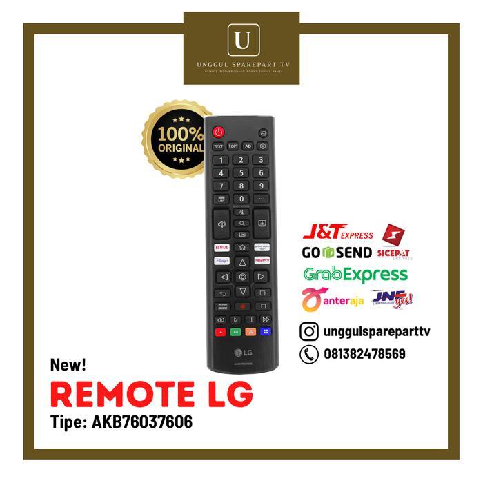 Termurah Remote Lg Smart Tv Akb76037606 Original New