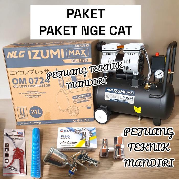 Mesin Kompresor Angin Oilless Izumi Max Om 0724 / Izumi Max Om0724 #Gratisongkir