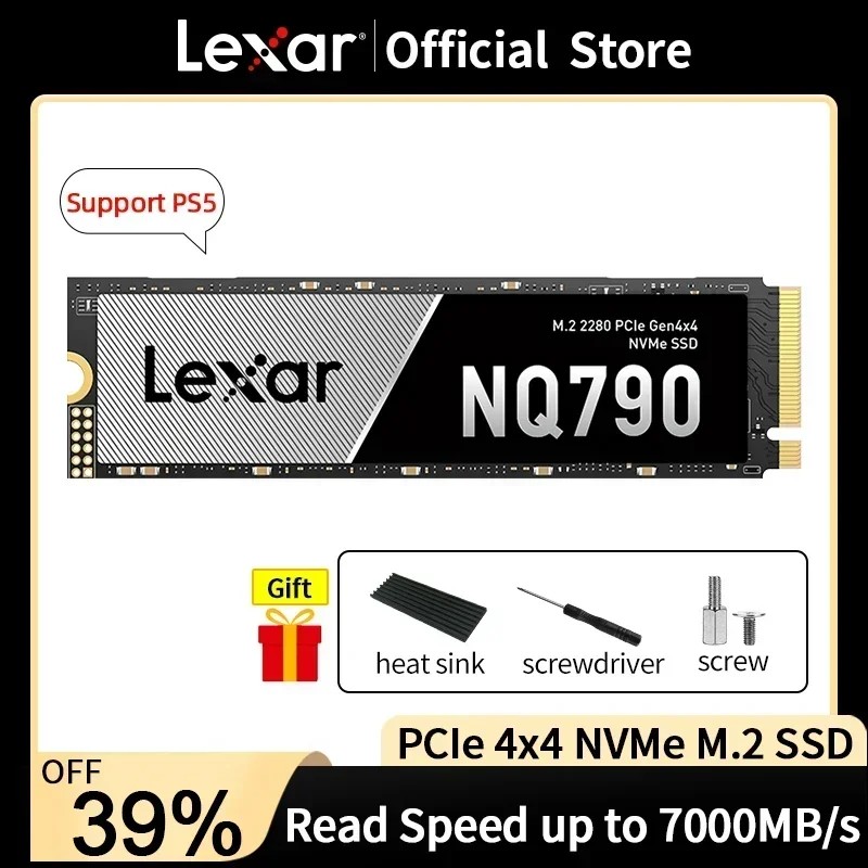 Lexar NQ790 SSD M.2 NVMe PCIe 4.0 x4