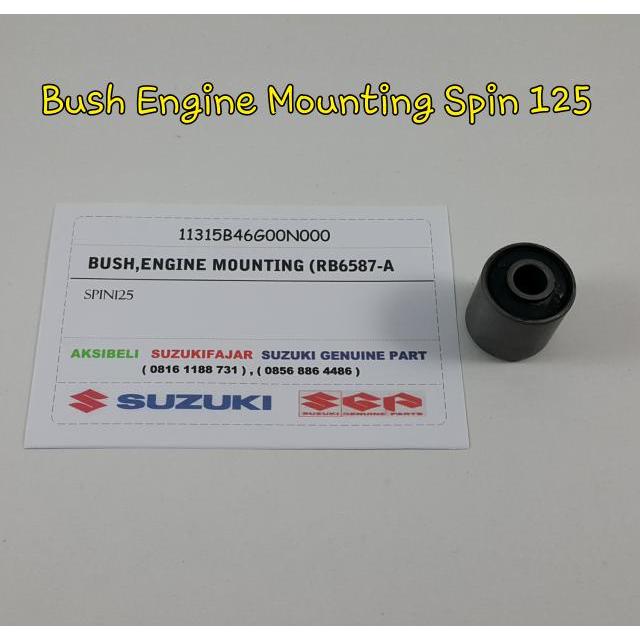New Bush Engine Mounting Spin 125