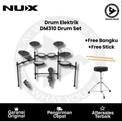 PROMO Drum Elektrik NUX DM310 Electric Drum Original