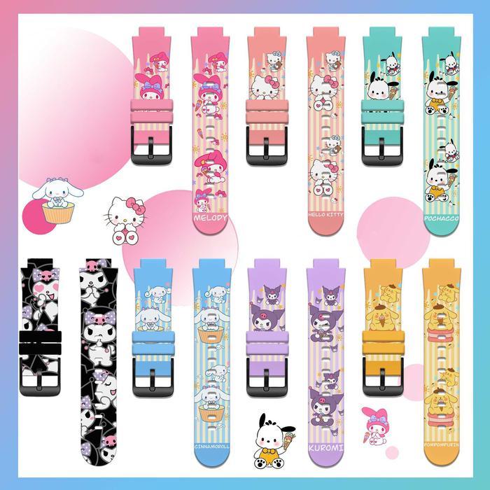 ASLI imoo watch strap Printed Sanrio Little Genius Replacement Watch Band for Z1/Z6/ Z7 Soft Strap