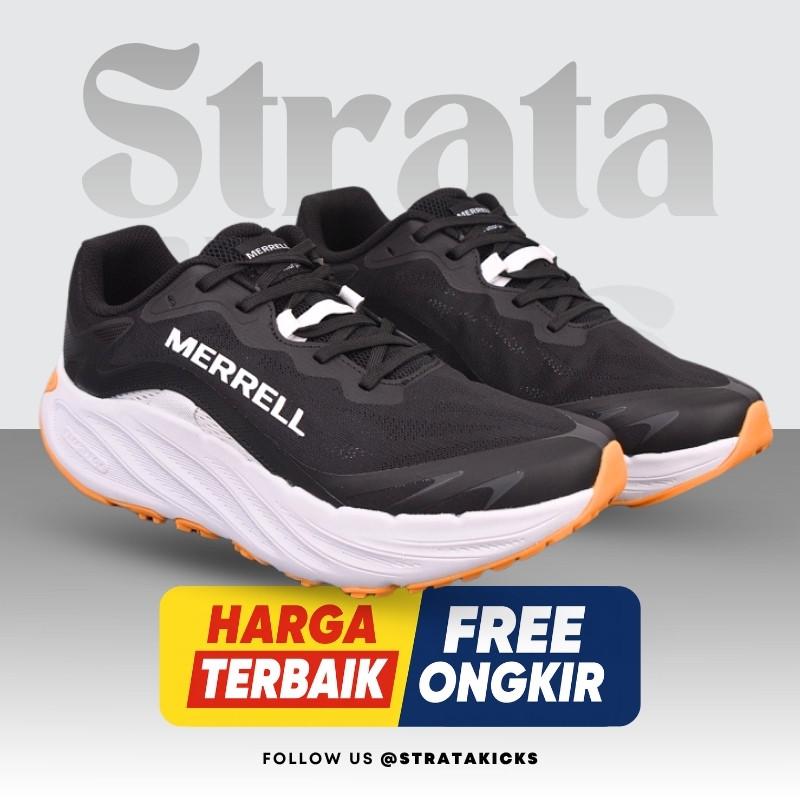 Merrell ProMorph “Black/White” ML068573 Sneaker Sepatu (Size 39-45)