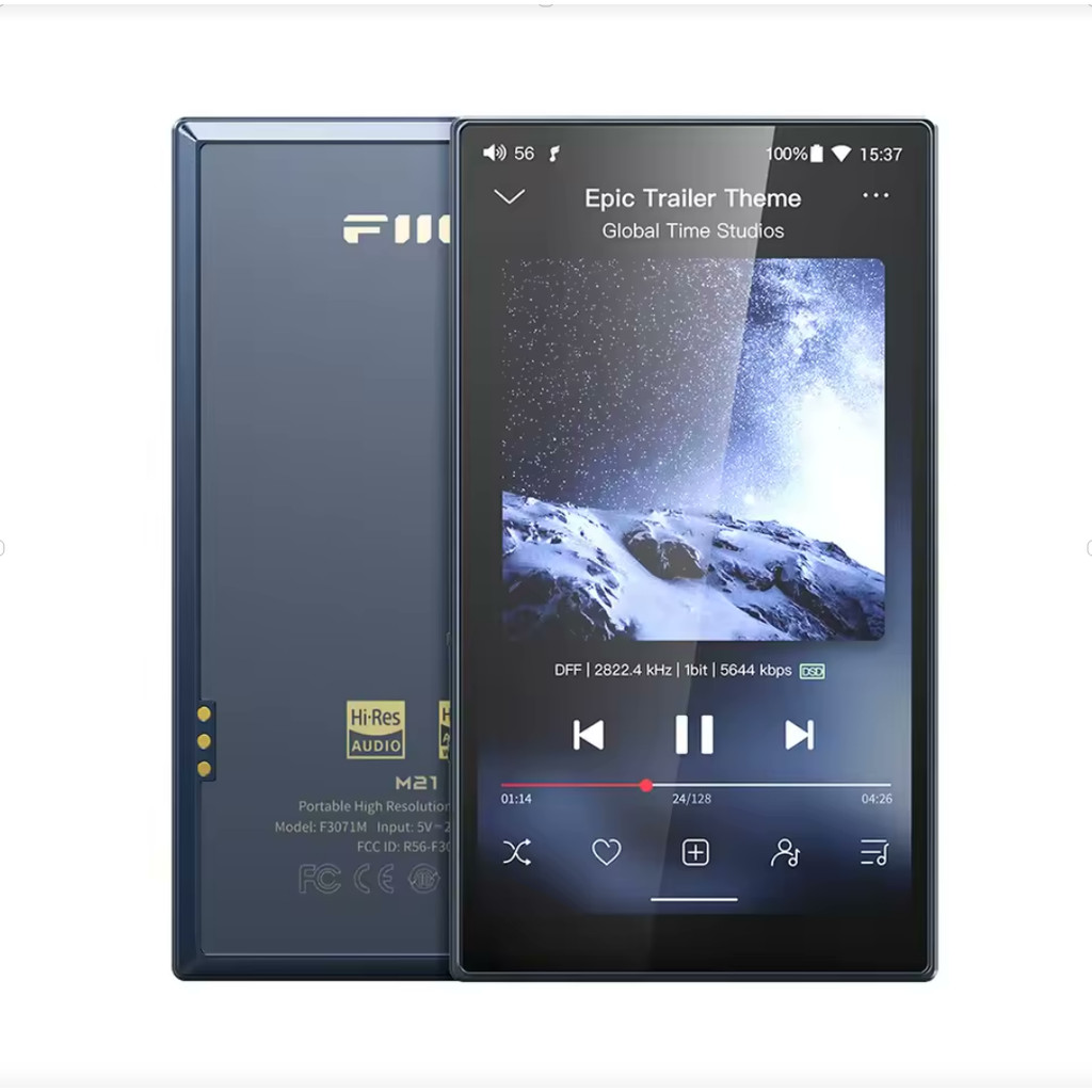 FiiO M21Android 13 Hi-Res M21 Music Player MP3 With Snapdragon 680, CS43198*4 DAC