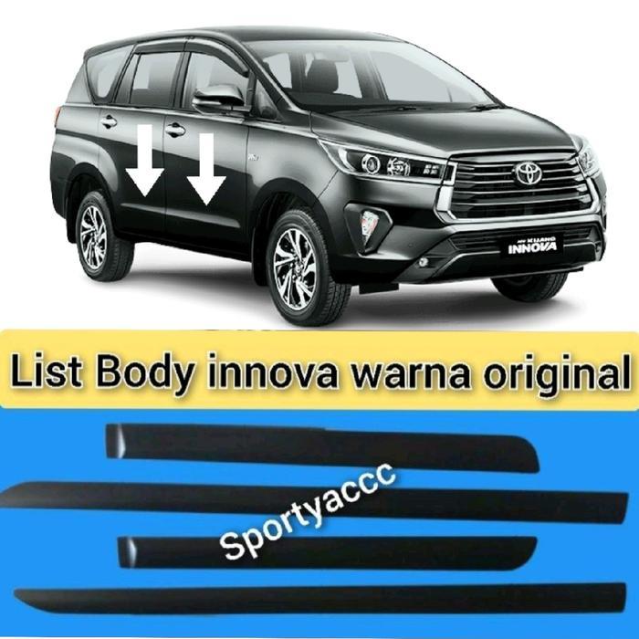 list body innova reborn 2016 sampai 2023 warna original