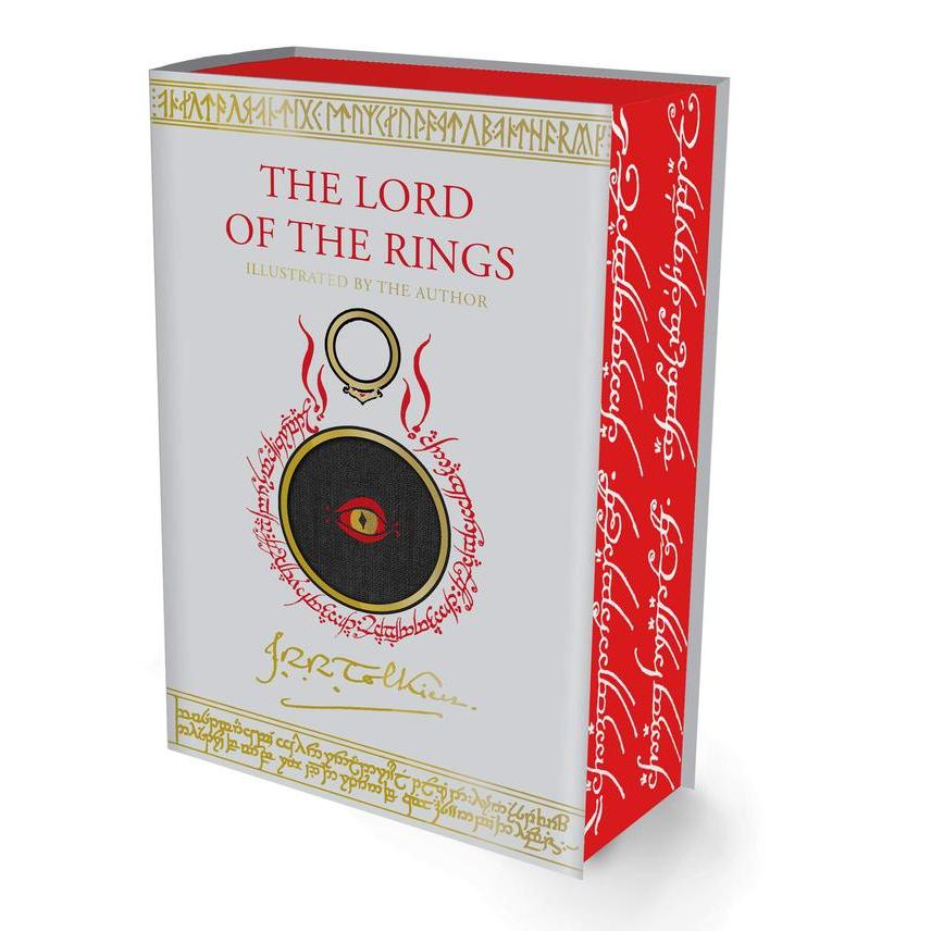 {cod}{bayar di tempat} book buku novel the lord of the rings illustrated edition - hardcover