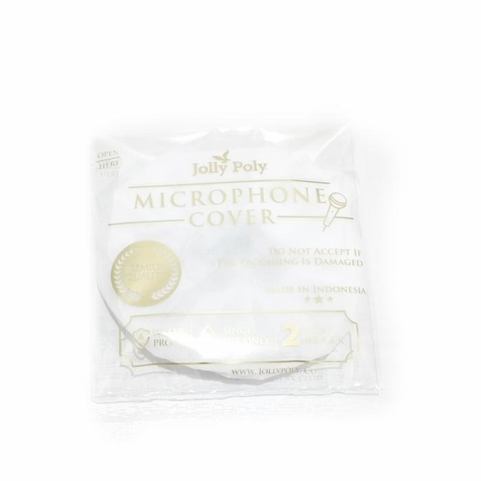 Shure Microphone Cover 1000Pc / Shure Mic / Cover Mic Bahan Kain Sekali Pakai Hitam Putih Pasti