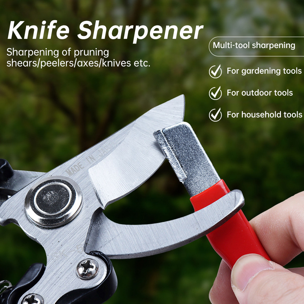 Knife Sharpener Multi-Functional Sharpener Knife Scissors Garden Scraper Fine Grinding Knife Sharpen