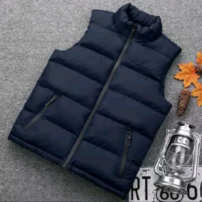 Rompi Pria Rompi Motor Tebal Hangat Musim Dingin Bahan Premium Parasut Mayer Import & Dakron Murni